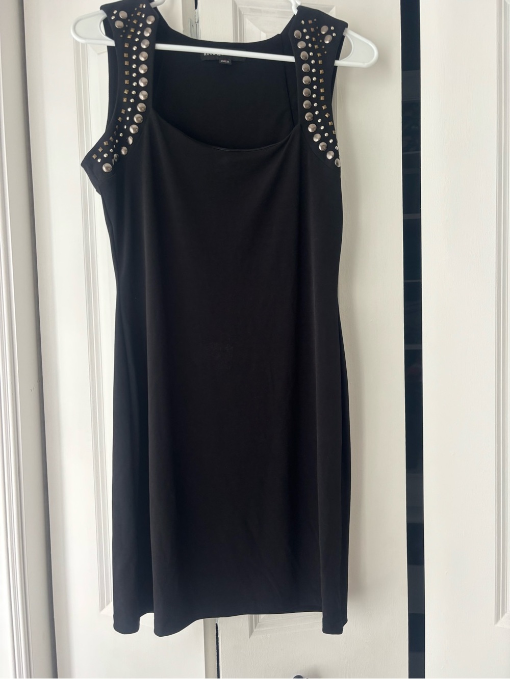 Rock & Republic Black Sleeveless Dress with Silver Studs